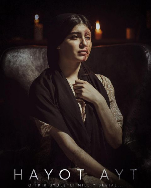 Poster Hayot ayt o'zbek serial 2 qism