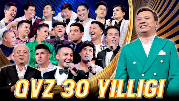 Poster “QVZ 30 YILLIGI” YUBILEY SHOU-DASTURI
